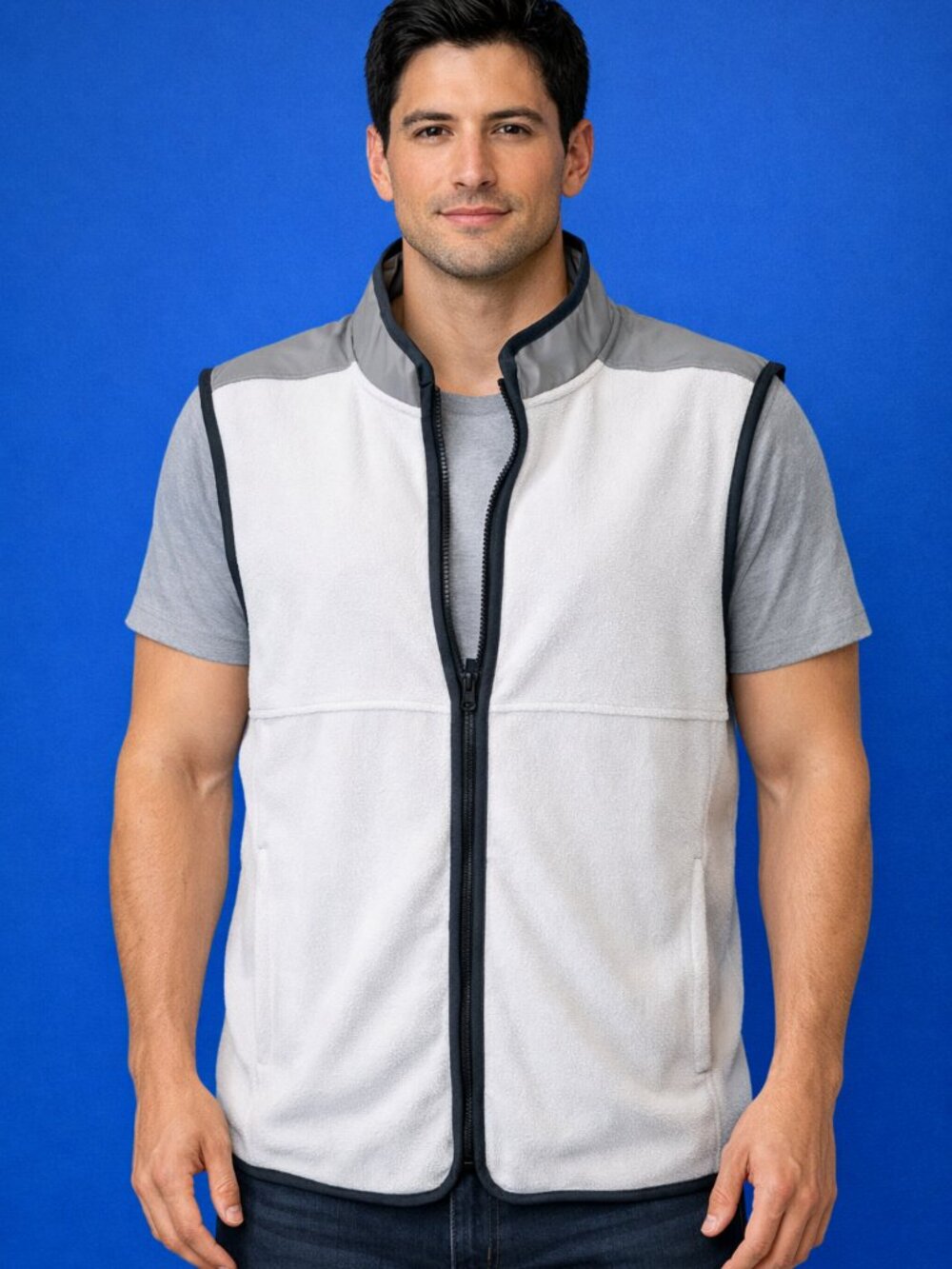 Nike Therma‑Fit Fleece Dual‑Zip Sleeveless Performance Vest
